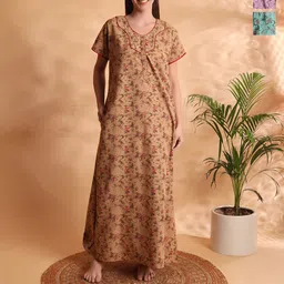 G4Girl Printed Maxi Nightdress-picture-20