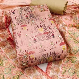 KALINI Printed Unstitched Dress Material-picture-19