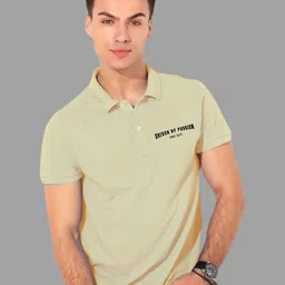 INVICTUS Men Solid Polo Collar Cotton T-shirt-picture-10