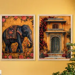 WALLLANE Brown Wood Wall Art image 4