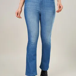 SF JEANS by Pantaloons Women Flared High-Rise Jeans-picture-27