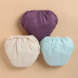 Unfab Infants Girls Pack Of 3 Assorted Printed Pure Cotton Basic Briefs CGGP001-03 image 4