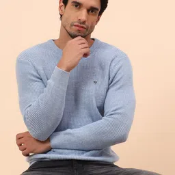 Cantabil Men Ribbed Pullover-picture-41