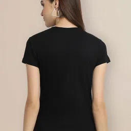 Metronaut Women Typography 2 Printed T-shirt image 4