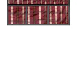 The Furnishing Tree Red Printed Air Conditioner Cover image 4