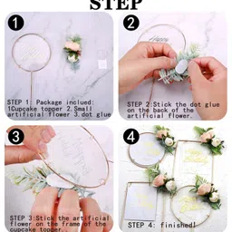 Party Propz Happy Birthday Cake Topper - Multicolor image 5