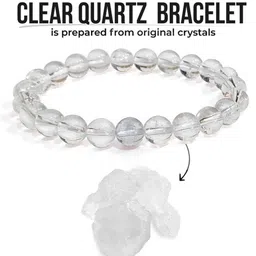 HEALINGGEMS Unisex Artificial Beaded Ceramic Bracelet image 4