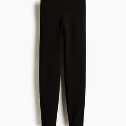 H&M Fleece-Lined Sports Leggings With SoftMove image 2