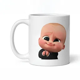 Mr UVD White Ceramic Cup image 5