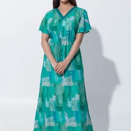 Maybell Printed Maxi Nightdress image 3