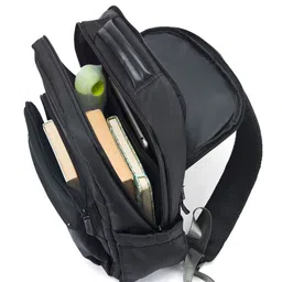 Lino Perros Unisex Solid Padded Ergonomic Backpack image 4