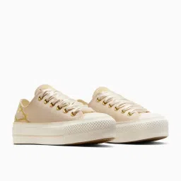 converse Chuck Taylor All Star Lift Platform Satin women low top shoe image 2