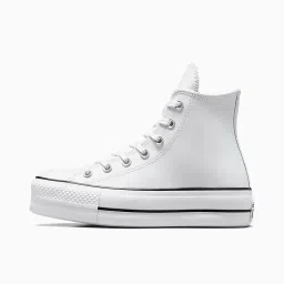 converse Chuck Taylor All Star Leather Platform women high top shoe image 3