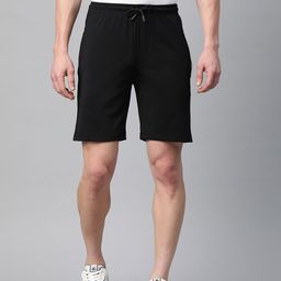 TOM BURG Men Solid Skinny Fit Shorts-picture-18