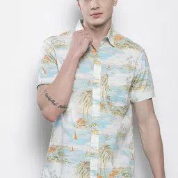 AMERICAN EAGLE OUTFITTERS Floral Print Casual Shirt-picture-21