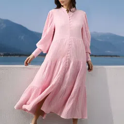 High Star Fit & Flare Women Maxi Dress-picture-35