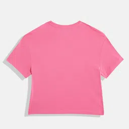 Tommy Hilfiger Girls Cotton Brand Logo T-shirt image 2