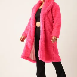 theRebelinme Women Plus Size Lightweight Longline Open Front Jacket image 3