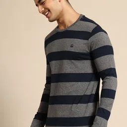 United Colors of Benetton Men Striped T-shirt image 3