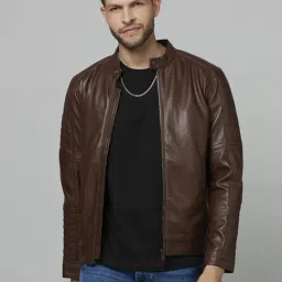 celio celio* Brown Regular Fit Jacket-picture-31
