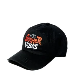 Forever 21 Black Cotton Baseball Cap-picture-27