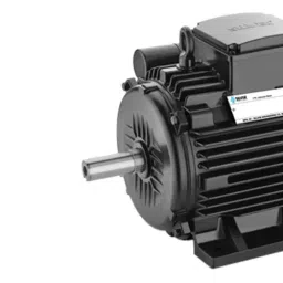 Silver Three Phase 5 HP 6 Pole Foot Mounted IE2 Induction Motor, IM2CI5.006P3B3F image 2