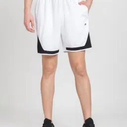 adidas Black & White Regular Fit Sports Shorts-picture-32