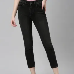 showoffff SHOWOFF Grey Denim Regular Fit Mid Rise Jeans-picture-24