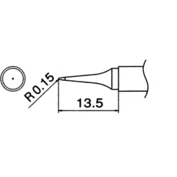 Hakko Soldering Tip T12 Lead Free Solder Type I, T12 THEY image 2