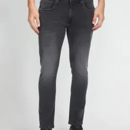 U.S. Polo Assn. Grey Lightly Washed Comfort Fit Jeans-picture-30