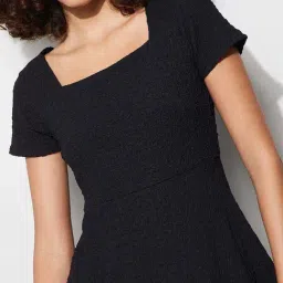 Code By Lifestyle Black Regular Fit Dress image 5