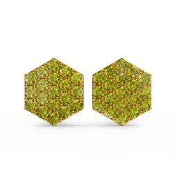 Joyalukkas 22k Gold Hexastyle Stud Earrings for Women-image-90