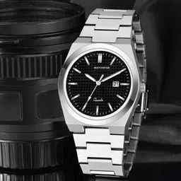 WATCHSTAR Men Dial & Stainless Steel Straps Analogue Watch Royal BlackWC-picture-21