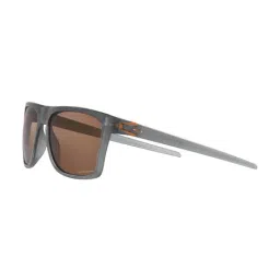 Oakley Brown UV Protection Rectangular Sunglasses for Men image 4