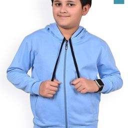 BAESD Boys Pack of 2 Hooded Solid Lightweight Bomber Jackets-picture-0