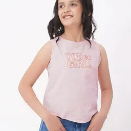 Edheads Kids Pink Cotton Embroidered T-Shirt-image-10