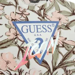 Guess Multicolor Printed Regular Fit T-Shirt image 3