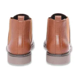 Carlton London Men's Tan Chelsea Boots image 4