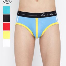 La Intimo Men Pack Of 6 Basic Briefs LIBR080F-picture-41