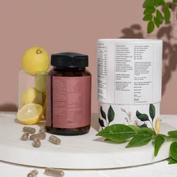 earthful Multivitamin for Women | 100% Plant, Non-Synthetic | With Biotin, Zinc, Vitamin C, D3 for Immunity, Hair, Skin, Bones & Overall Wellness | 60 Capsules image 2