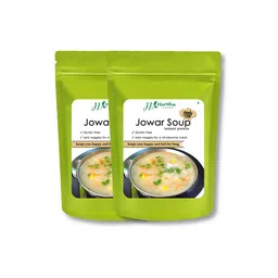 h haritha Haritha Foods Jowar Soup Mix | Gluten Free, Nutritious & Healthy Instant Soup Premix (Pack of 2 x 100g) image 1