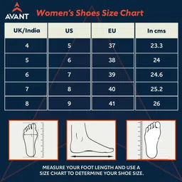 avant Women's Smoothfit Running & Training Shoes - Superior Cushioning, Enhanced Grip TPR Outsole, Superior Traction, Anti Skid, Lightweight, Shock Absorption Tech, Sports Footwear image 4