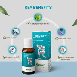 koyana Thermolint Liniment Ayurvedic Pain Relief Oil 50 ml (Pack of 1) image 2