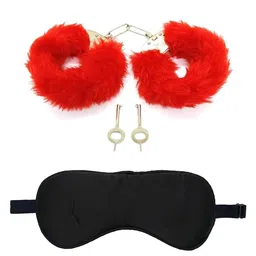 Vintageware® Heavy Duty Carbon Steel Toy Handcuff Hathkadi with 2 Keys for Theatre, Role Play, Movie, Drama Or Stage Performance Adjustable with Sleep Eye Mask image 1