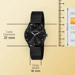 carlington Analog Watches for Women with mesh Strap - CT 2009 image 4