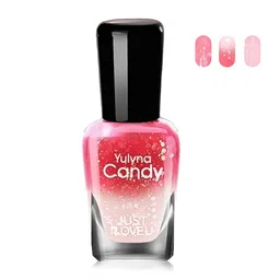 Multibrite Color Changing Nail Polish Waterproof Shiny Thermal Gel Nail Paint Non-Peelable Fast Drying Long Lasting Colorful Pigmented Gradient Semi-Permanent (Pink Red w32) image 1
