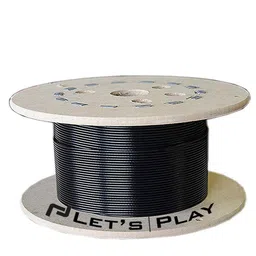 let's play LET'S PLAY® Imported Gym Machine Wire PU Coated Cable Inside Steel, Gym Machine Wire Rope, Available in 5 MM Thickness. image 1