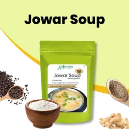 h haritha Haritha Foods Jowar Soup Mix | Gluten Free, Nutritious & Healthy Instant Soup Premix (Pack of 2 x 100g) image 5
