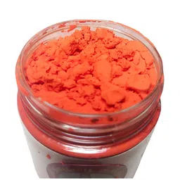 generic Hanuman ji spl puja sindoor/madurai spl Thazlampu Hanuman kumkum -60 gms (orange) image 5