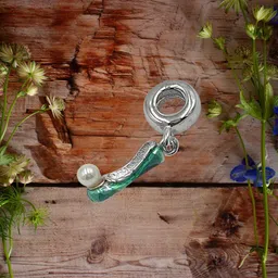 sahiba gems Stylish & Cool 925 Sterling Silver Shoe Charm Pendant Charm Fits For Bracelets/Anklets/Chain image 5